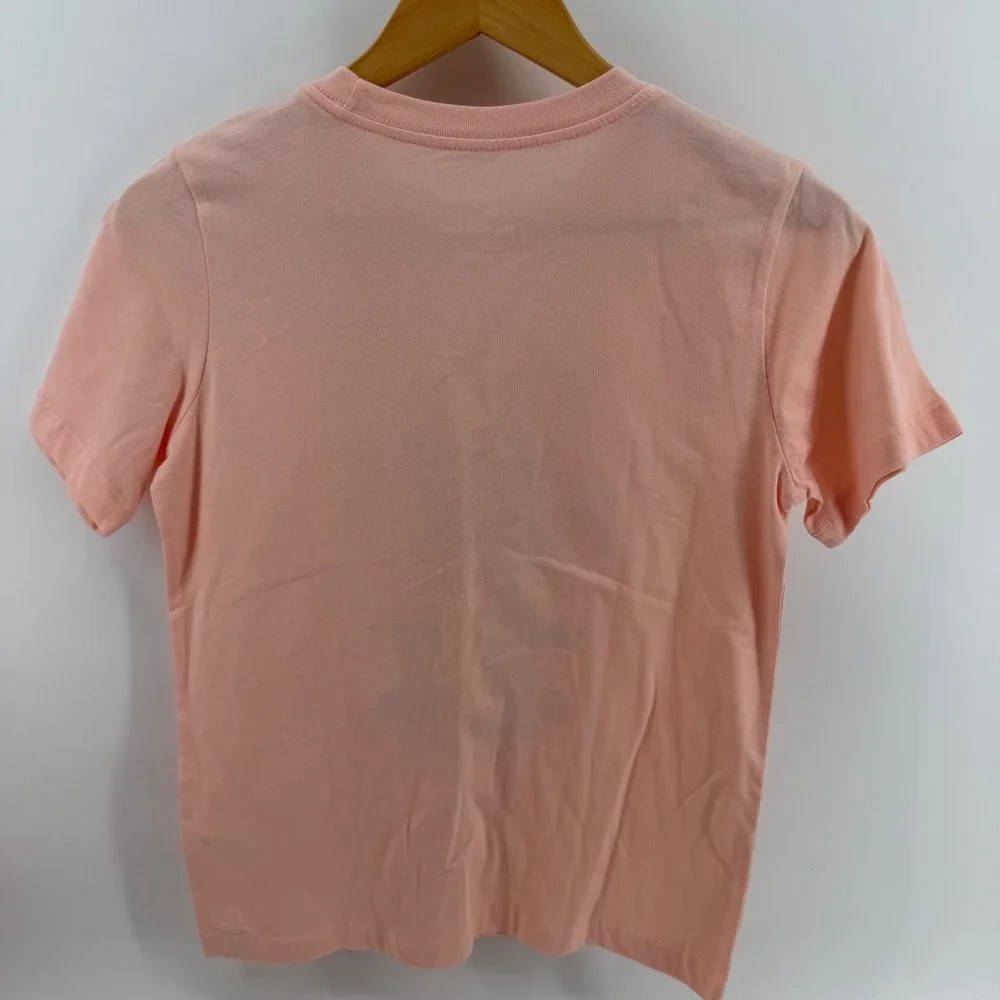 Nike Tee Graphic T Shirt Pink Bubble Drink Sneakers Snacks Size L NWT